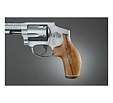 Image of Hogue S&amp;W J Frame Round Butt Handgun Grip, Goncalo No Finger Groove, Stripe/Cap 60230