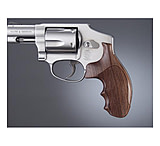 Image of Hogue S&amp;W J Frame Round Butt Handgun Grip, Pau Ferro Checkered 60301