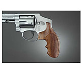 Image of Hogue S&amp;W J Frame Round Butt Handgun Grip, Rosewood Checkered 60901