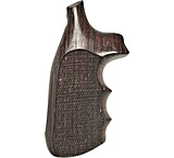 Image of Hogue S&amp;W J Frame Square Butt Handgun Grip, Rosewood Checkered 63901
