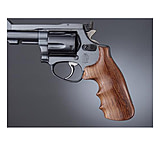 Image of Hogue S&amp;W J Frame Square Butt Handgun Grip, Rosewood Top Finger Groove, Checkered 63951