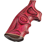 Image of Hogue S&amp;W K or L Rd. Handgun Grip Conv. Rose Laminate Stripe Cap 19522