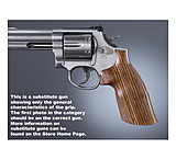 Image of Hogue S&amp;W K or L Rd. Handgun Grip Conver. Coco Bolo No Finger Groove 19812