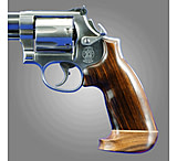 Image of Hogue S&amp;W K or L Rd. Handgun Grip Conver. Coco Bolo No Finger Groove Big Butt 19834