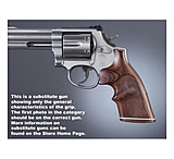 Image of Hogue S&amp;W K or L Rd. Handgun Grip Conver. Kingwood Top Finger Groove Stripe Cap Checkered 19643