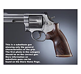 Image of Hogue S&amp;W K or L Rd. Handgun Grip Conver. Pau Ferro No Finger Groove Stripe Cap 19332