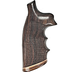 Image of Hogue S&amp;W K or L Rd. Handgun Grip Conver. Rosewood Stripe Cap Checkered 19923