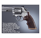 Image of Hogue S&amp;W K or L Rd. Handgun Grip Conver. Rosewood To Finger Groove Stripe Cap Checkered 19943