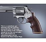 Image of Hogue S&amp;W K or L Rd. Handgun Grip Conver. Rosewood Top Finger Groove Stripe Cap 19942
