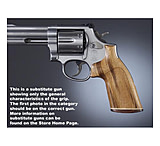 Image of Hogue S&amp;W K or L Rd. Handgun Grip Conversion Goncalo No Finger Groove Stripe Cap Checkered 19233