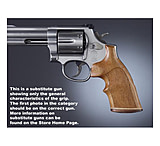 Image of Hogue S&amp;W K or L Rd. Handgun Grip Conversion Goncalo Top Finger Groove Stripe Cap Checkered 19243