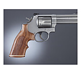 Image of Hogue S&amp;W K or L Rd. Handgun Grip Pau Ferro Top Finger Groove Stripe Cap Checkered 19341