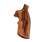 Image of Hogue S&amp;W K or L Sq. Butt Handgun Grip Goncalo Top Finger Groove Stripe Cap 10240