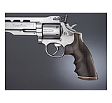 Image of Hogue S&amp;W K or L Sq. Butt Handgun Grip Rosewood Stripe Cap Checkered 10921