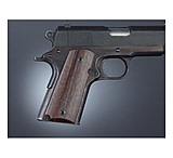 Image of Hogue Officers Model Handgun Grip Rosewood Ambidextrous Safety Cut 43920