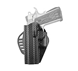 Hogue Powerspeed ARS Stage 1 CarbonFiber Weave Hoslter, C8 Government 1911 Left Hand 174073