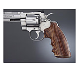 Image of Hogue Python Handgun Grip Kingwood Stripe/Cap, Checkered 46621