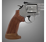 Image of Hogue Ruger Redhawk Handgun Grip Kingwood No Finger Groove Big Butt Checkered 86635