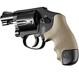 Image of Hogue Round Butt Centennial/Polymer Bodyguard Rubber Tamer Smith &amp; Wesson J-Frame Revolver Revolver Grip
