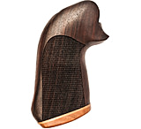 Image of Hogue Ruger Blackhawk/Vaquero Handgun Grip Rosewood No Finger Groove Stripe Cap Checkered 83931