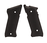 Image of Hogue Ruger MK II / MK III Handgun Grip Checkered Aluminum - Matte Black Anodized 82170