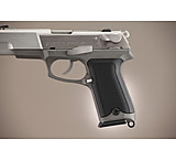 Image of Hogue Ruger P85 - P91 Handgun Grip Checkered Aluminum - Matte Black Anodized 85170