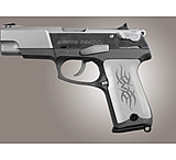 Image of Hogue Ruger P85 - P91 Handgun Grip Tribal Aluminum - Clear Anodized 85114
