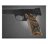 Hogue S&amp;W 645 Auto Handgun Grip, Pau Ferro Checkered 64311