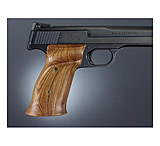 Image of Hogue S&amp;W 41 Handgun Grip Rosewood Left hand thumb rest 41970