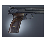 Image of Hogue S&amp;W 41 Handgun Grip Rosewood Left hand thumb rest checkered 41971