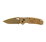 Image of Hogue SIG K320 M17/M18, Folding Knife, PVD Finish, Tan, Drop Point Blade, 3.5 Blade Length, CPM-S30V Blade Steel, Plain Edge, ABLE Lock