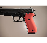 Image of Hogue SIG Sauer P220 Handgun Grip American Aluminum - Matte Red Anodized 20162