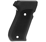 Image of Hogue SIG Sauer P220 Handgun Grip American Checkered Aluminum - Matte Black Anodized 20170