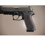Image of Hogue SIG Sauer P220 Handgun Grip DAK American Checkered Aluminum - Matte Black Anodized 20150