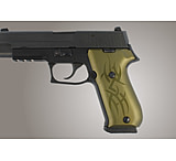 Image of Hogue SIG Sauer P220 Handgun Grip DAK American Tribal Aluminum - Green Anodized 20101