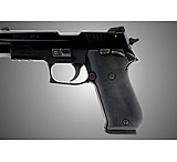 Image of Hogue SIG Sauer P220 Handgun Grip SAO American Aluminum - Matte Black Anodized 21140