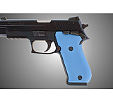 Image of Hogue SIG Sauer P220 Handgun Grip SAO American Aluminum - Matte Blue Anodized 21143