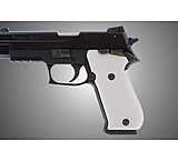 Image of Hogue SIG Sauer P220 Handgun Grip SAO American Aluminum - Matte Clear Anodized 21144