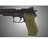 Image of Hogue SIG Sauer P220 Handgun Grip SAO American Aluminum - Matte Green Anodized 21141