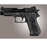 Image of Hogue SIG Sauer P220 Handgun Grip SAO American Tribal Aluminum - Black Anodized 21106