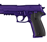 Image of Hogue SIG Sauer P226 Handgun Grip Checkered Aluminum - Matte Black Anodized 26170