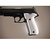 Image of Hogue SIG Sauer P226 Handgun Grip DAK Aluminum - Brushed Gloss Clear Anodized 26145