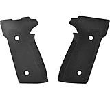 Image of Hogue SIG Sauer P228 - P229 Handgun Grip DAK Checkered Aluminum - Matte Black Anodized 28150