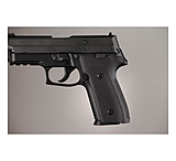 Image of Hogue SIG Sauer P228 - P229 Handgun Grip DAK Checkered Aluminum - Matte Green Anodized 28151
