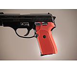Image of Hogue SIG Sauer P239 Handgun Grip Checkered Aluminum - Matte Red Anodized 31172