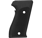 Image of Hogue SIG Sauer P225 Handgun Grip Checkered Aluminum - Matte Black Anodized 27170