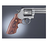 Image of Hogue Ruger SP101 Handgun Grip Kingwood Top Finger Groove Checkered 81651