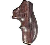 Image of Hogue Ruger SP101 Handgun Grip Rosewood Top Finger Groove Stripe Cap 81940
