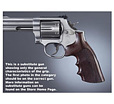 Image of Hogue Ruger Super Blackhawk Handgun Grip Rosewood Checkered 84901