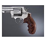 Image of Hogue Taurus Med. &amp; Lg. Rd. Butt Handgun Grip Rose Lam Top Finger Groove, Stripe/Cap 65540